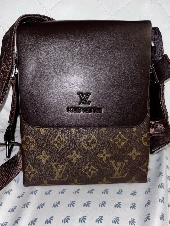 Dark Brown Monogram Messenger Bag please read 👇