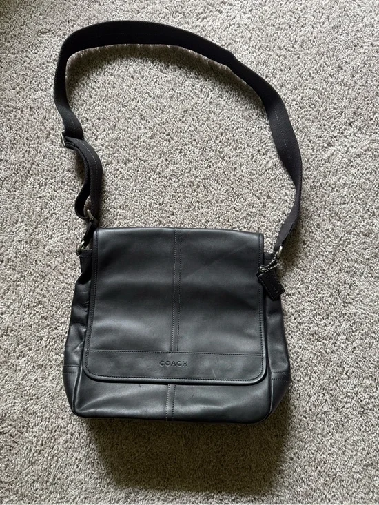 Coach Lexington Map Messenger Bag