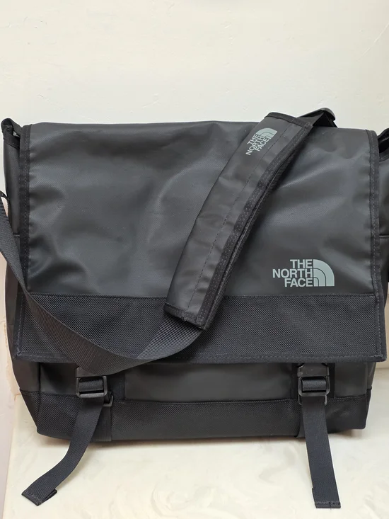 The North Face Black Messenger Laptop Crossbody Bag