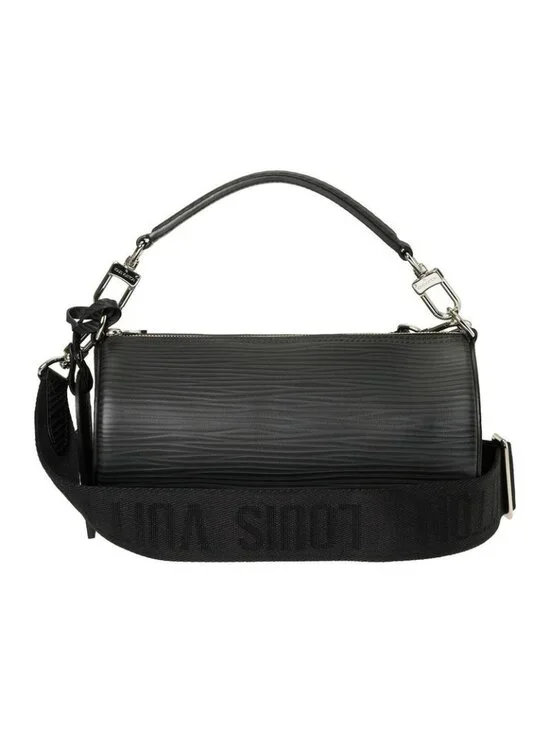 Louis Vuitton Shoulder Bag Soft Porochon PM Black