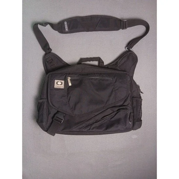 OGIO Design Hip Hop Messenger Laptop Bag Brown Sling Organizer Satchel Travel