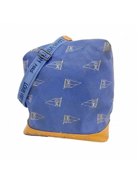 Louis Vuitton Shoulder Bag LV Cup Sac Marine Bandouliere Blue
