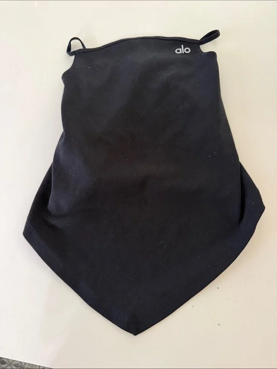 A.P.C. Black Bandana-Style Neck & Face Cover