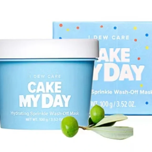 I Dew Care Cake My Day Hydrating Face Mask Hyaluronic Acid K Beauty 100ml
