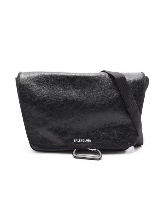Balenciaga Shoulder Bag Explorer Flap Messenger Leather