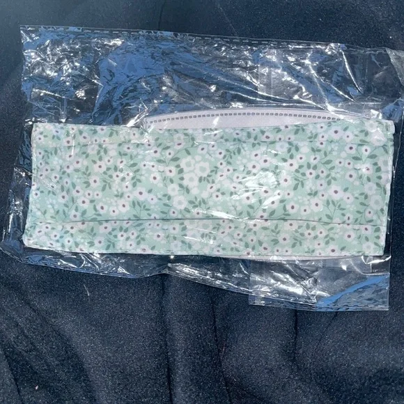 New floral face mask