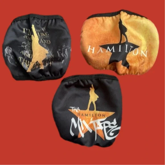 New set/3 Hamilton face masks
