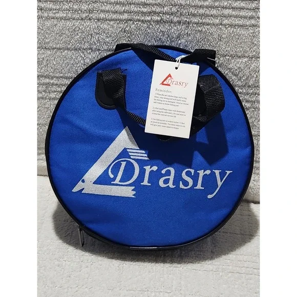 Drasry Saltwater Fishing Cast‎ Net Mesh With Heavy Duty Sinkers 10' Radius