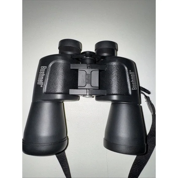 Bushnell PowerView Wide Angle Binoculars Black  10x50 341ft at 1000yds
