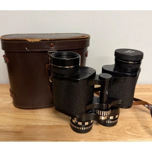 Vintage 7x-12x40 Zoom‎ Binoculars Japan Town & Country w/ Case