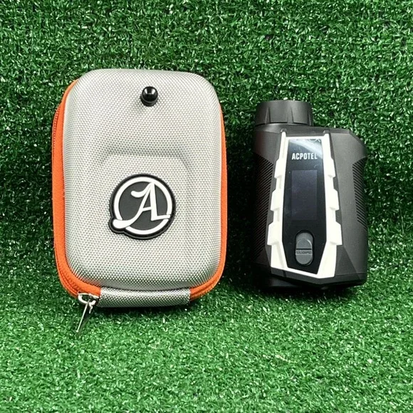 ACPOTEL Golf Magnetic Rangefinder Laser Screen 800 Yd USB Charging W/ Case New