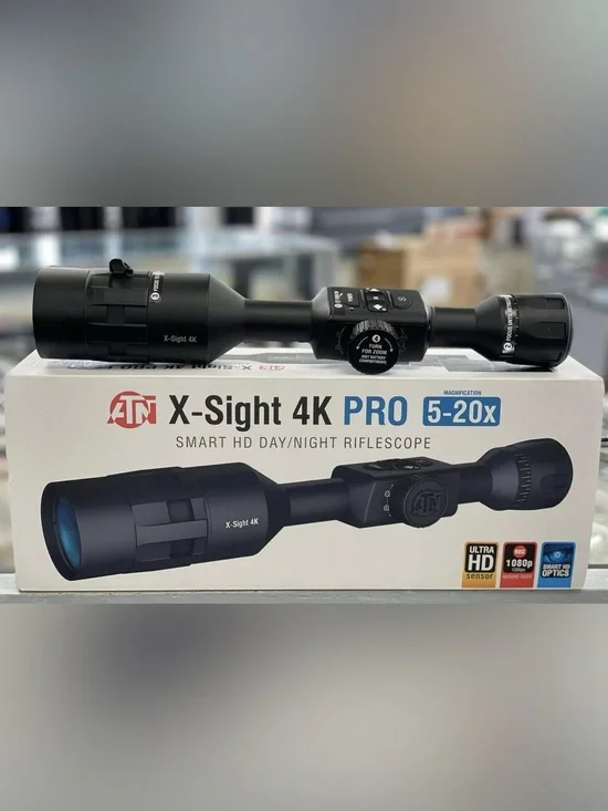 X-Sight 4K Pro 5-20x Smart HD Day/Night Riflescope - Black new in box sealed