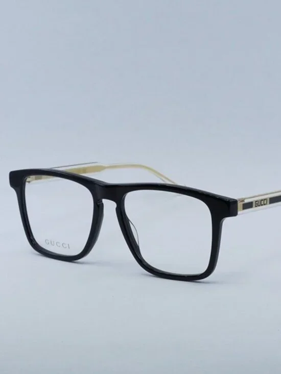 Gucci GG0561ON 001 Eyeglasses Black 54mm Square Frame