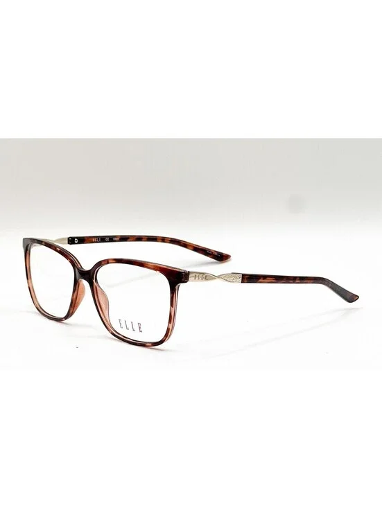 Elle EL13419 TT Tortoise Rectangle Authentic Eyeglass Frames 54-15-135
