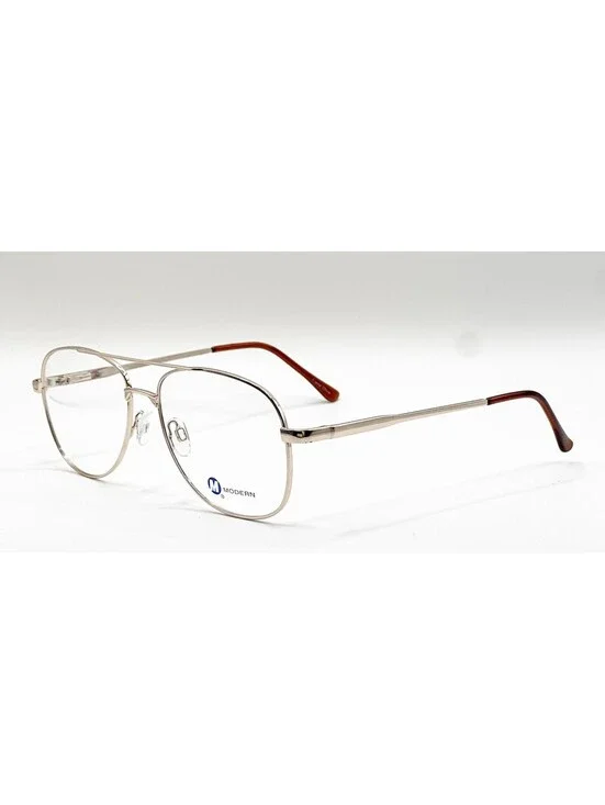 Modern Hunter Gold Rectangle Authentic Eyeglass Frames 58-16-150