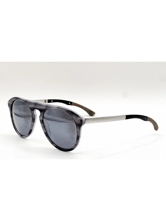 Champion Cuadjust C02 Grey Horn Gunmetal Full Rim Authentic Sunglasses 54-20-145