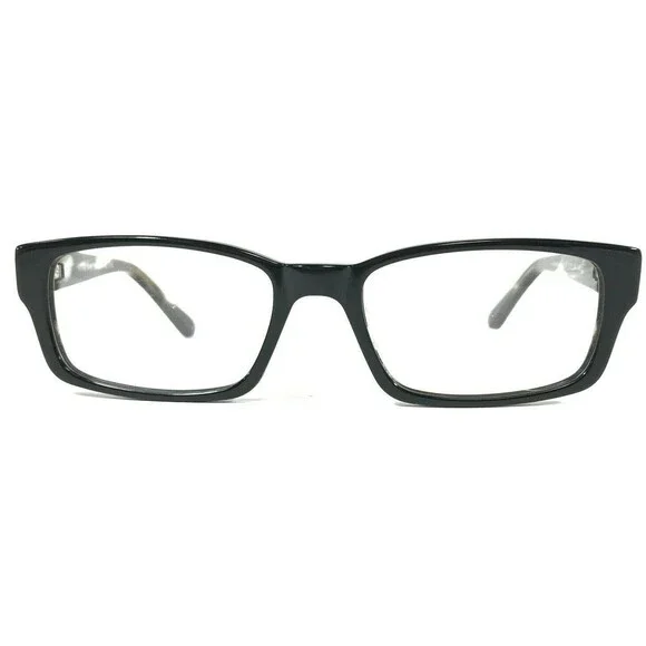 Morgenthal Frederics Eyeglasses Frames 386 PINE Black Brown White 51-18-135
