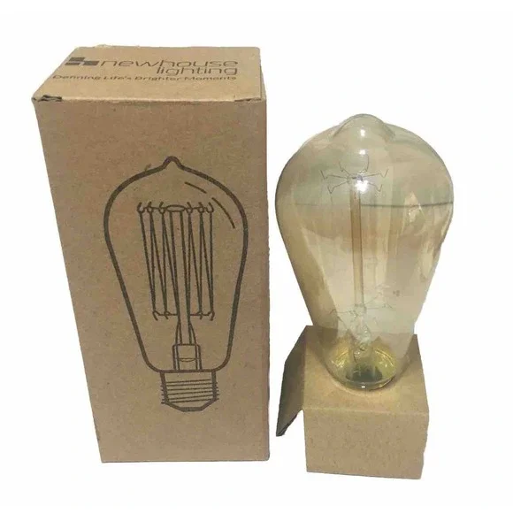 Edison Light Bulb Retro Antique Look Size 2.52