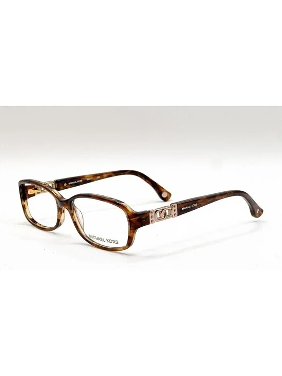 Michael Kors MK217 226 Brown Horn Tortoise Authentic Eyeglass Frames 52-16