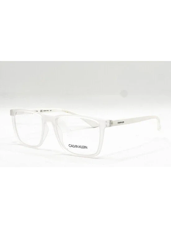 Calvin Klein Ck19573 971 Matte Crystal Square Authentic Eyeglass Frames 54-18