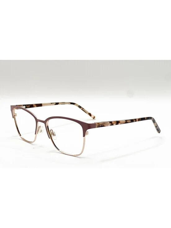 Dkny DK3002 608 Mauve Rectangle Authentic Eyeglass Frames 52-17-135