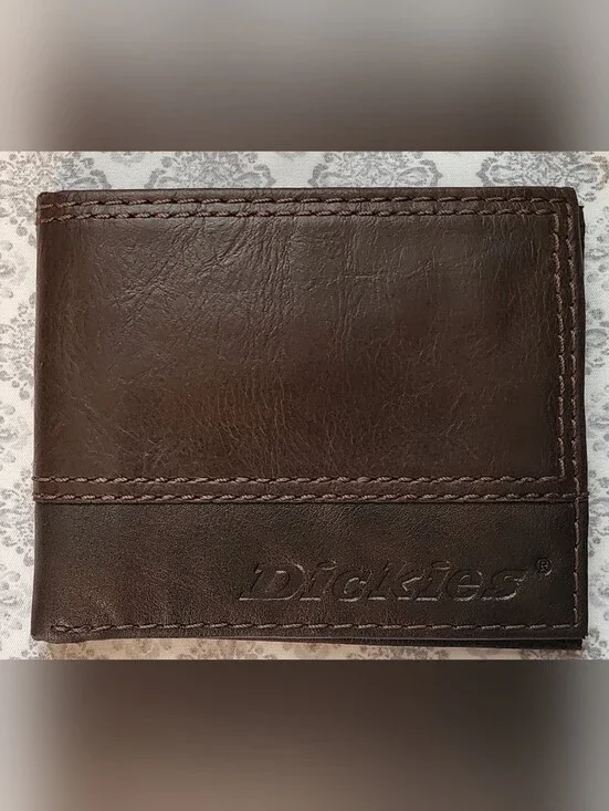 Dickies Brown Bifold Wallet — NWOT, Never Used
