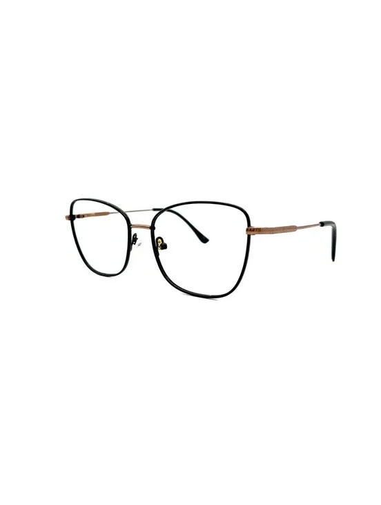 Salsa SA20212 Black Gold Cat Eye Authentic Eyeglass Frames 54-17-140