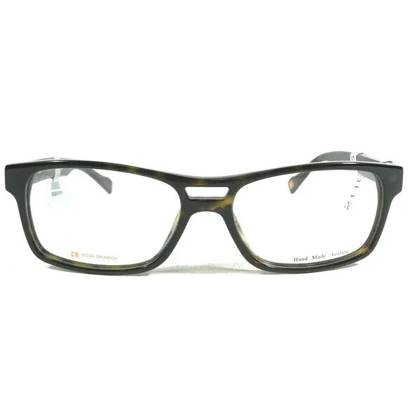 Boss Orange BO0078 086 Eyeglasses Frames Tortoise Rectangular Full Rim 53-16-140