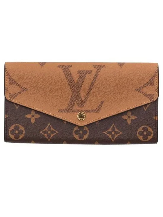 Louis Vuitton Sarah Monogram Canvas Wallet