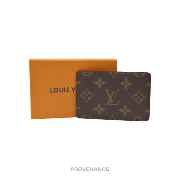🔴 Louis Vuitton Card Holder Swiss Wallet -  Monogram