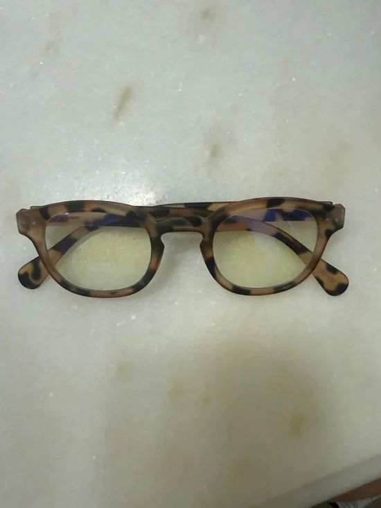 Tortoiseshell Round Blue Light Glasses