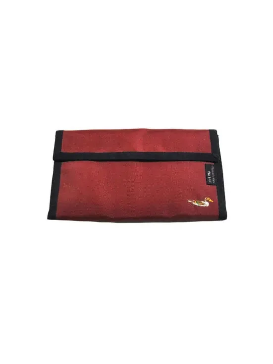 Vintage Duck Hunting Camo Red Deer Bird Hunt Wallet