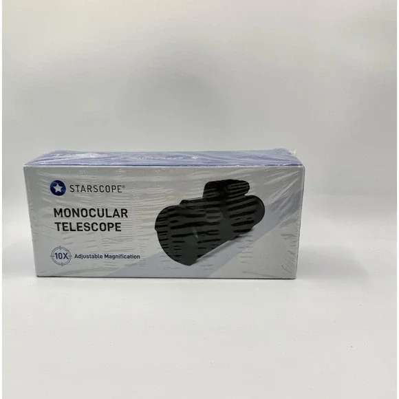 Starscope Monocular Telescope - 10x Adjustable Magnification New/Sealed