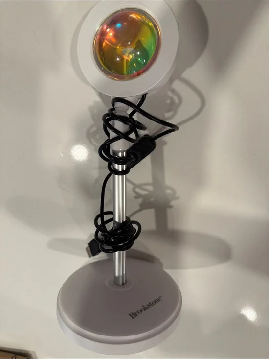 Brookstone White Blue Light Sun Lamp
