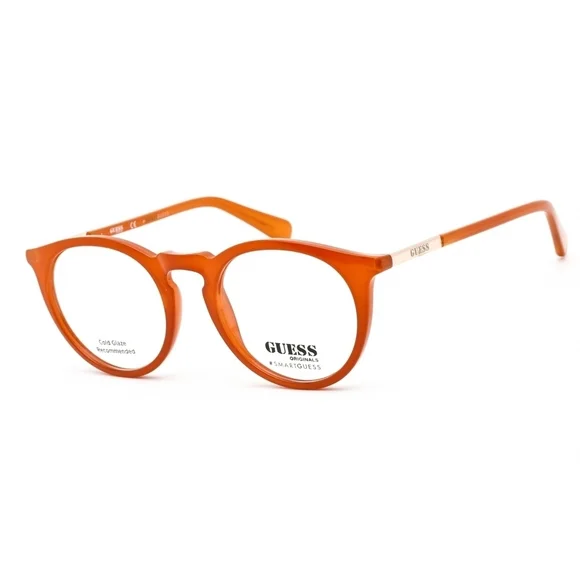 NWT GUESS GU8236 044 Orangeother Eyeglasses