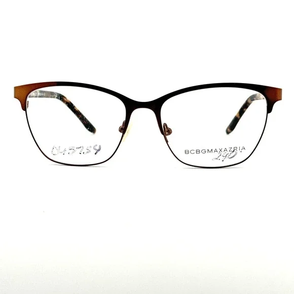 BCBGMAXAZRIA Quinn Brown Tortoise‎ 53/16/135 Eyeglasses Frames H13448