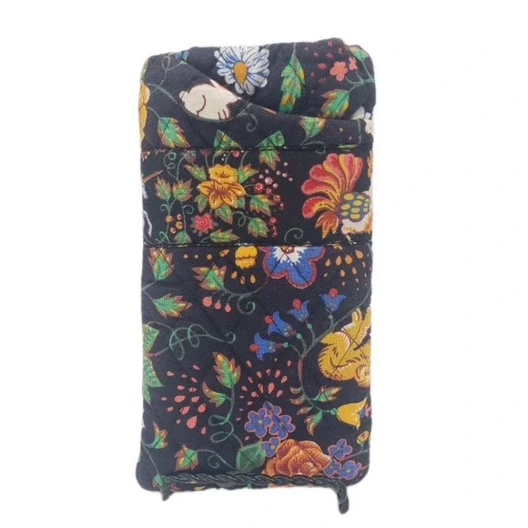 VTG Vera Bradley Eyeglass Case Tavern on the Green Rabbit Unicorn Quilt Retired