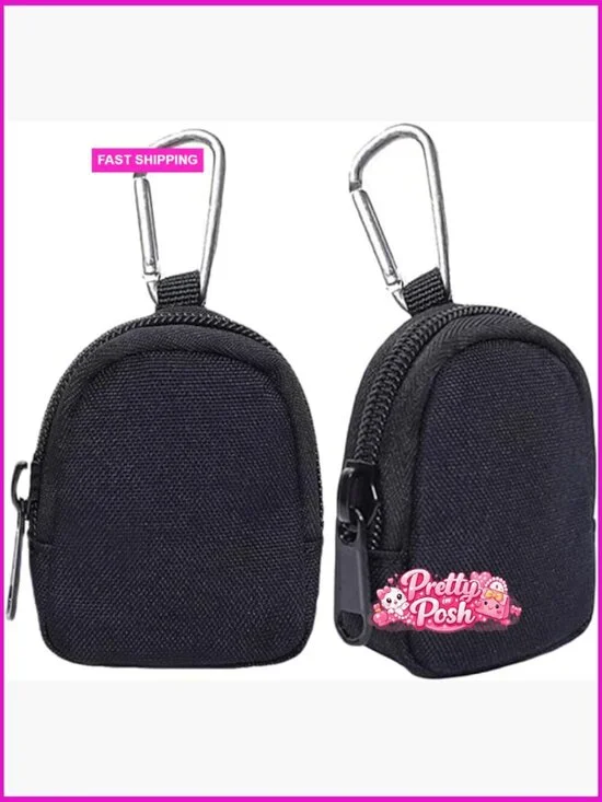 2 Pack Tactical Coin Purse Nylon Mini Tool Organizer Keychain Pouch