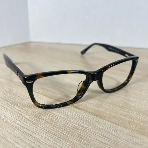 Ray-Ban RB5228F 2012 Eyeglasses PARTS ONLY Brown 55-17-140