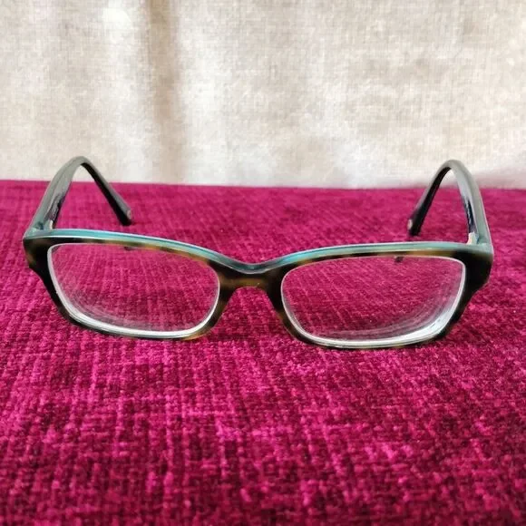 Coach Eyeglasses Frame Dark Tortoise Teal HC6040 Brooklyn 5116 52[]16 135
