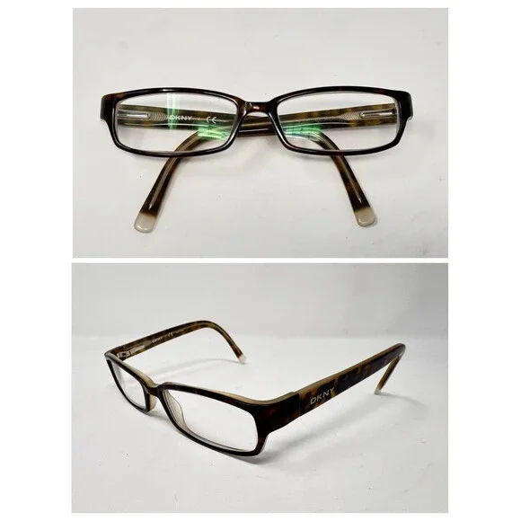 DKNY DY4561 3020 Eyeglass Frames Only 52-16-140 Tortoise Brown Authentic