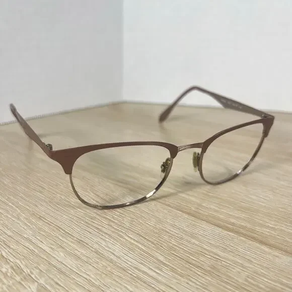 Ray-Ban RB6346 2973 Eyeglasses Tan Frames Only Metal 52-19-145