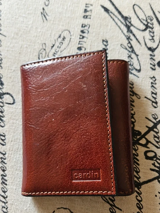 Pierre Cardin Brown Leather Bifold Wallet