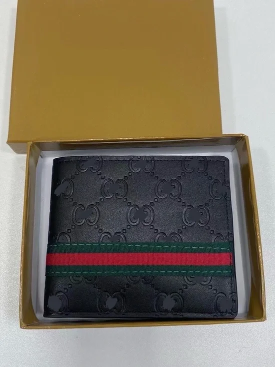 New men’s black fashion wallet