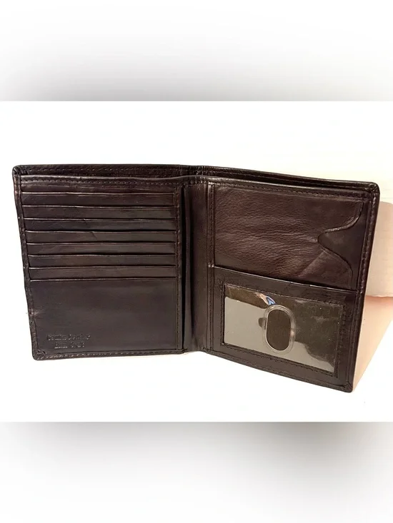 Men's Hipster Leather Bifold Wallet