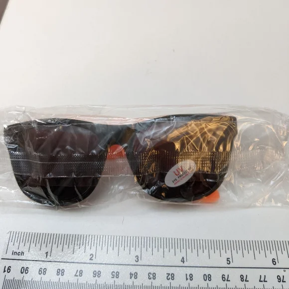 Sealed Neon Orange Microsoft Robotics Developer Studio Promo Plastic Sunglasses