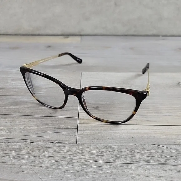 Coach‎ Eyeglasses HC 6113 5485 Dark Tortoise 53-18-140 Frames Only