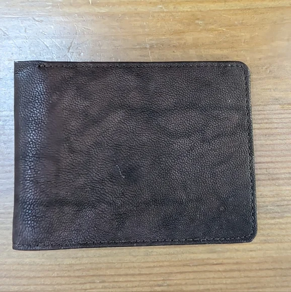 Basic Editions Leather Wallet NIB