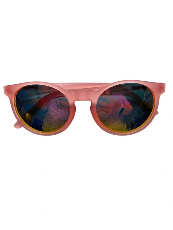 Goodr CIRCLE G INFLUENCERS PAY DOUBLE Sunglasses - Light Pink