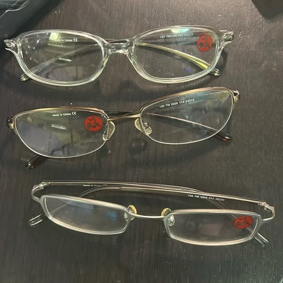 3 pairs Yoshi Mikasada Glasses pick one or both‎